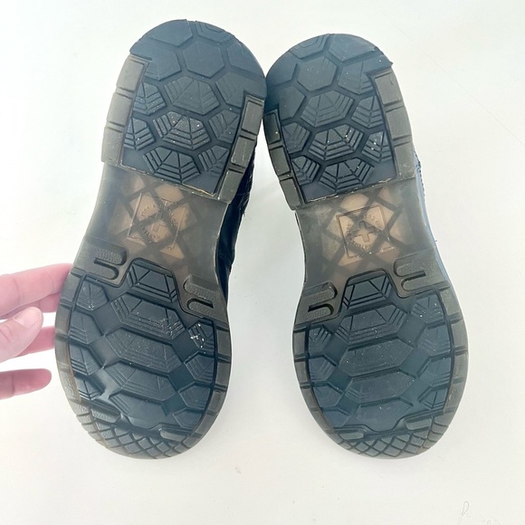 Dr. Martens 2976 Alyson Black Double Zip Unisex Chelsea Leather Boots Size 9 - Picture 14 of 16